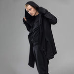 Hooded Black Warrior Cardigan