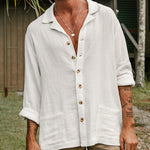Long Sleeve Linen Shirt