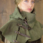 Split Leather Tubular Hood