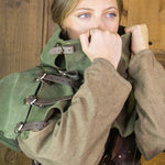 Split Leather Tubular Hood