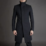 Cashmere Slant Collar Blazer