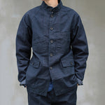 Stand Collar Railway Jacket