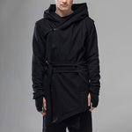 Hooded Black Warrior Cardigan