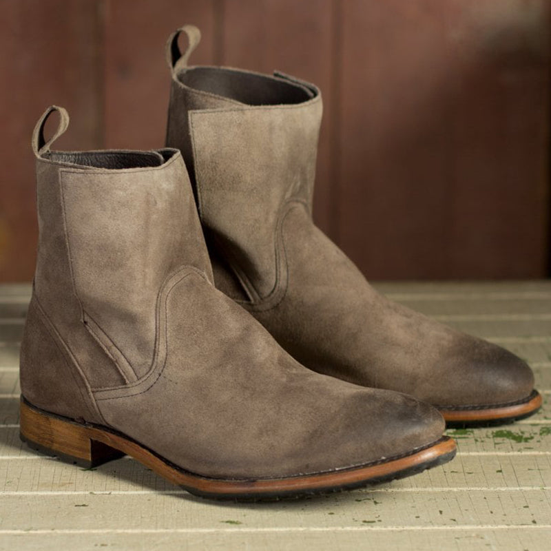 Men's Cowhide Suede Boots