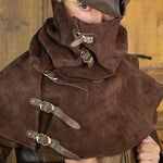 Split Leather Tubular Hood