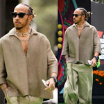 Silk and Linen-Blend Polo Shirt