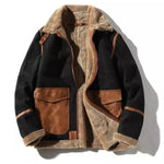 Mens Sheepskin Shearling Coat