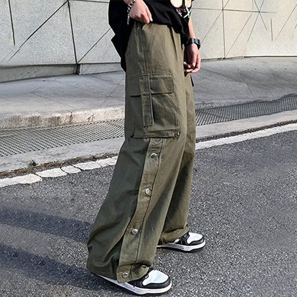 Detachable Legs Loose Fit Cargo Trouser