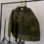 Men's Patchwork Pilot Jacket