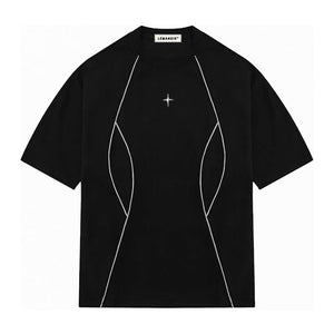 Rivet Star Oversized Mens T-Shirt