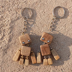 Shaker Wood Key Charm