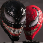 Scary Black Symbiote Matte Mask