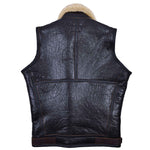 Leder Sport Vintage B3 Weste