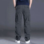 Men's Plus Size Flap Pocket Trousers