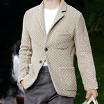Wool Knit Coat