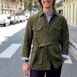 Men's Linen Field Jacket