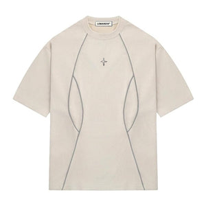 Rivet Star Oversized Mens T-Shirt