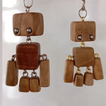 Shaker Wood Key Charm