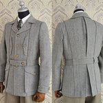 Herringbone Tweed Norfolk Jacket