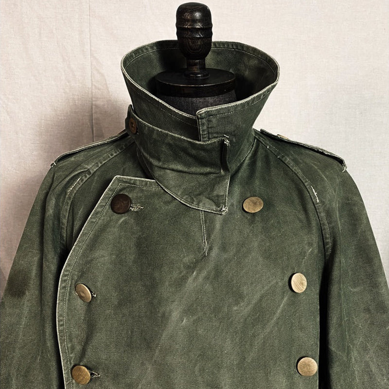 French Army Motorcycle Cavalry Double Breasted Jacket