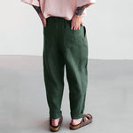 Mens Linen Trousers With Pleats