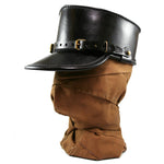 Steampunk Leather Shako