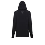 Hooded Black Warrior Cardigan