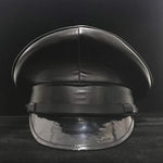 Leather Military Cap