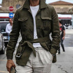 Men's Linen Field Jacket