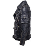 Original Cowhide Leather Uniform jacket