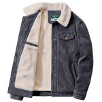 Sherpa Lined Corduroy Jacket