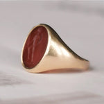 Roman "Spartan" Intaglio Signet Ring