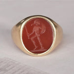 Roman "Spartan" Intaglio Signet Ring