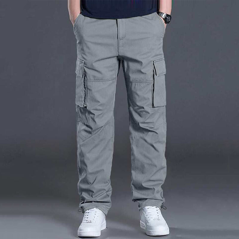 Men's Plus Size Flap Pocket Trousers – Ecoooc