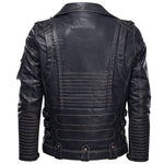 Original Cowhide Leather Uniform jacket