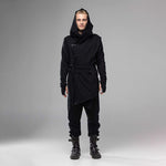 Hooded Black Warrior Cardigan