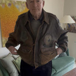 Vintage Avirex 1980s Leather Jacket