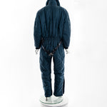 Asymmetric Zip Up Quilted Jumpsuit