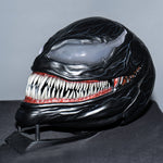 Scary Black Symbiote Matte Mask
