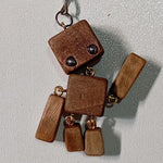 Shaker Wood Key Charm