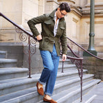 Men's Linen Field Jacket