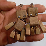 Shaker Wood Key Charm