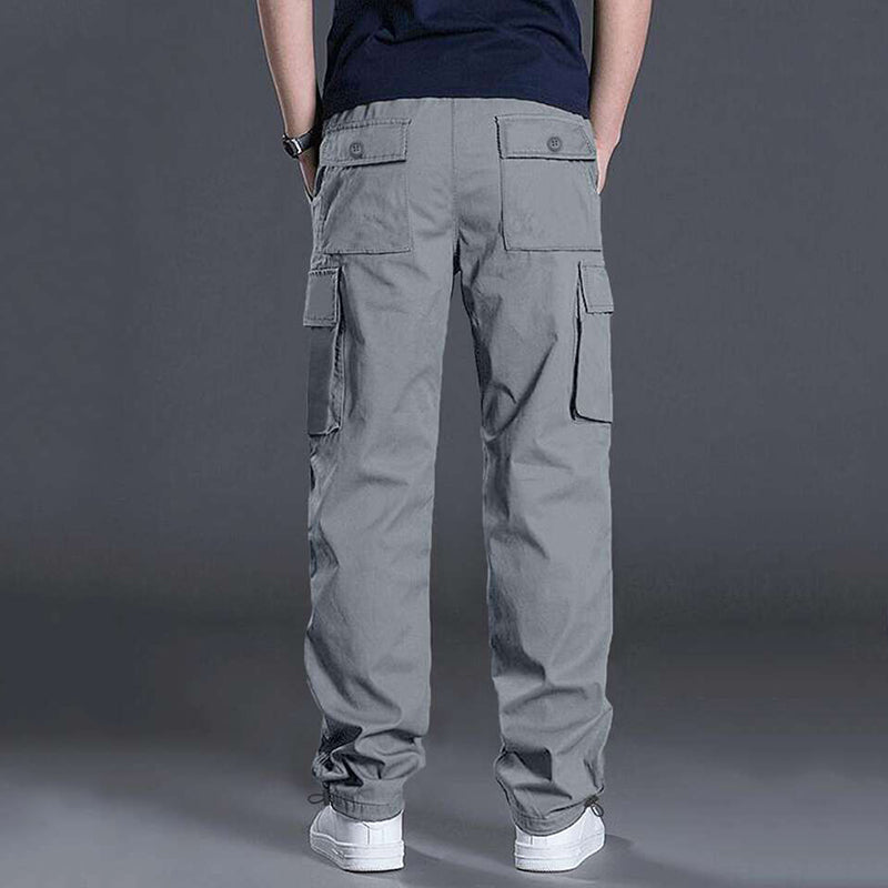 Men's Plus Size Flap Pocket Trousers – Ecoooc