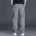 Men's Plus Size Flap Pocket Trousers