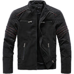 Men‘s Motorcycle Style Leather Jacket