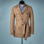 Men's Linen Safari Jacket