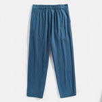 Men's Elastic Waist Linen Pants