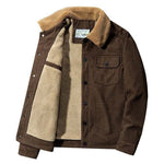 Sherpa Lined Corduroy Jacket