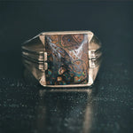 Opal Signet Ring