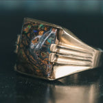 Opal Signet Ring